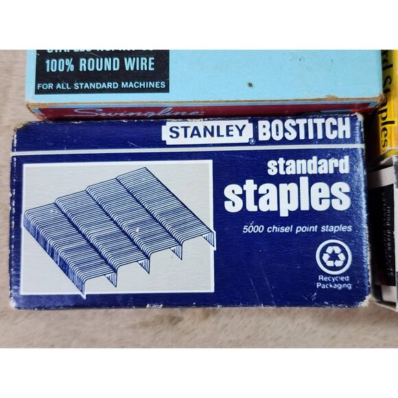 Standard Staples 50,000 Swingline OfficeMax Stanley Office Stapler Vintage - Picture 6 of 10